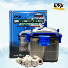 EIKO 2Way 미니외부여과기 BPF-60 어항 여과 분진제거 구피 새우 청소 수족관