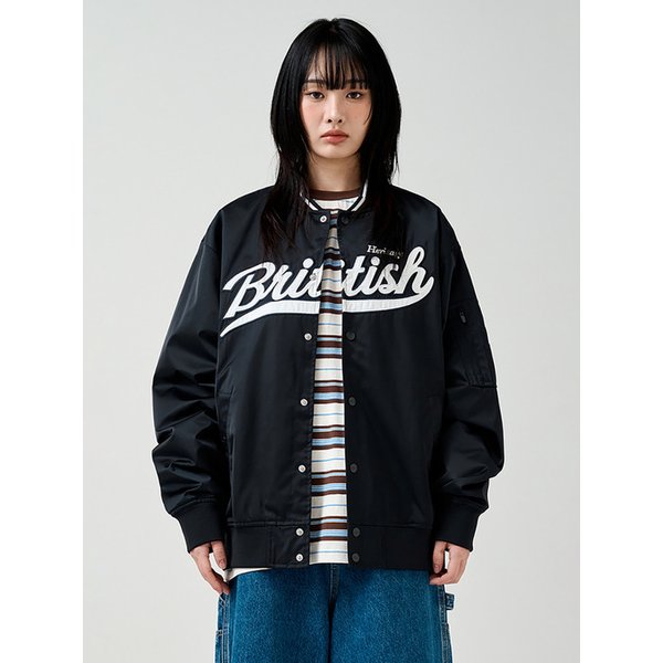 유니 레터링 항공 점퍼 BNCJP351U