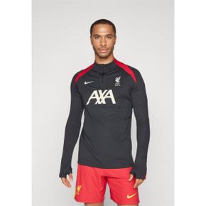 4801230 Nike LIVERPOOL FC STRIKE ELITE DRILL TOP - Club wear black/gym red/light orewood b