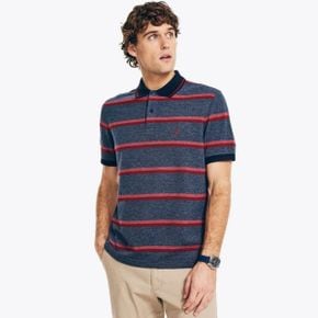 5337042 Nautica Mens Sustainably Crafted Classic Fit Striped Polo