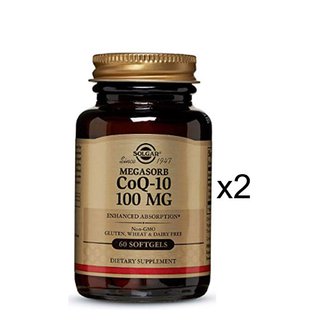  솔가 메가솔브 코큐텐 100 mg 60sgs 2병 09523