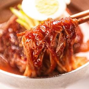여름별미 함흥 비빔냉면 10인분 세트(면 2kg+비빔장 10봉)
