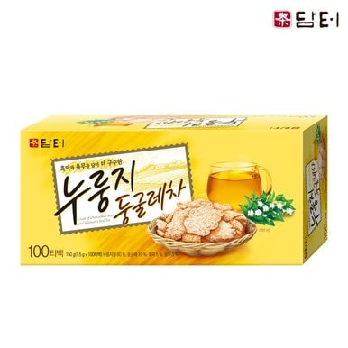 담터 누룽지 둥굴레차 100T