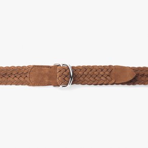 SANTA TRINITA 산타 트리니타 벨트  TAC1M80006 WOVEN SUEDE CALF LEATHER BELT D-RING SNUFF