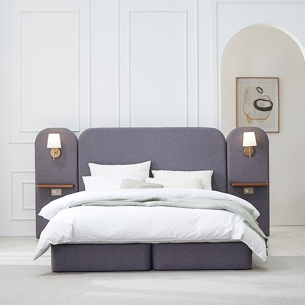 도르미 미네드 패브릭 호텔형 침대세트 27cm 매트리스 퀸 dr5359