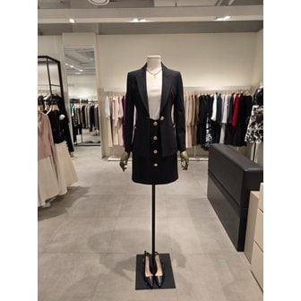 지고트 [파주점] 세트 테일러드 자켓 + 하이웨이스트 버튼 스커트 JR3A0JK171,JR3A0SK171