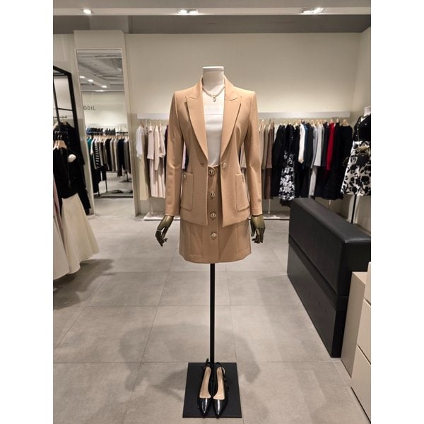 [파주점] 세트 테일러드 자켓 + 하이웨이스트 버튼 스커트 JR3A0JK171,JR3A0SK171