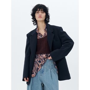 OUT POCKET BELTED SINGLE JACKET