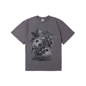 PLANT H/S TEE [CHARCOAL]