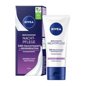 [해외직구] 독일직구 Nivea 니베아 스무딩 나이트 케어 24시간 모이스춰 50ml