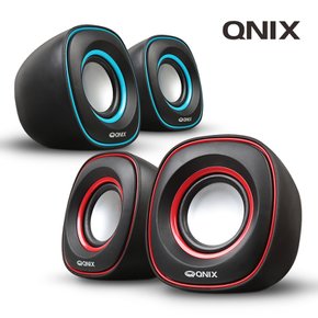 QNIX QS-3000U 컴퓨터스피커 미니 USB PC스피커