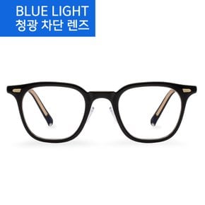 E493 BLACK GLASS 청광VER 안경