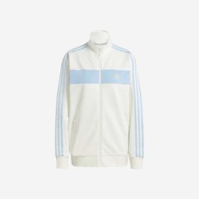 (W) 아디다스 컬러블록 트랙탑 오프 화이트 - US 사이즈 (W) Adidas Colorblock Track Top Off W