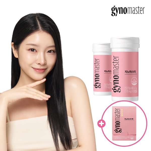 [쓱7클럽 특가] 지노마스터 리스펙타 질건강유산균 2개월 + 지노마스터 퀵 3포 증정 / 여성필수템