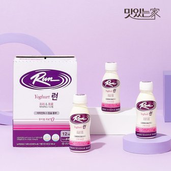  신앙촌 프로바이오틱스 런 요구르트 12P / 본사직영 당일생산 [무료배송]