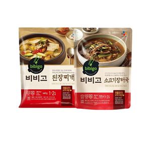 비비고 소고기장터국 500g x 3팩 + 된장찌개 460g x 3팩[32138539]