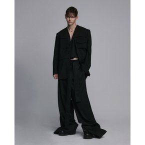 [파주점] 컬렉션 플레이트 카라리스 블레이저 SG2JK700BK