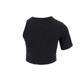 UNBALANCE T-SHIRT IN BLACK