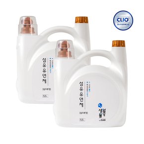 생활물가 섬유유연제 웜코튼향 5.5L x2개