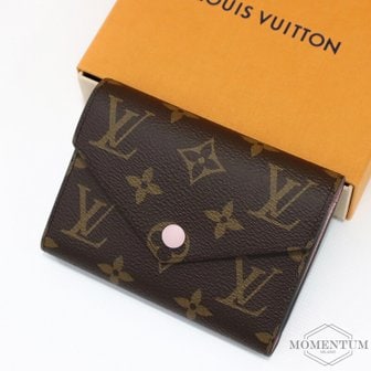 LOUIS VUITTON 빅토린 월릿 로즈 발레린 M62360 M62360