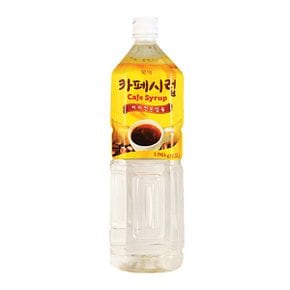 메가커피 롯데 카페시럽 1.5L 설탕시럽