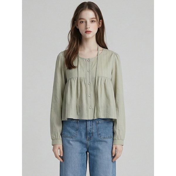 라운드셔링블라우스끈세트 BOSCBL523B