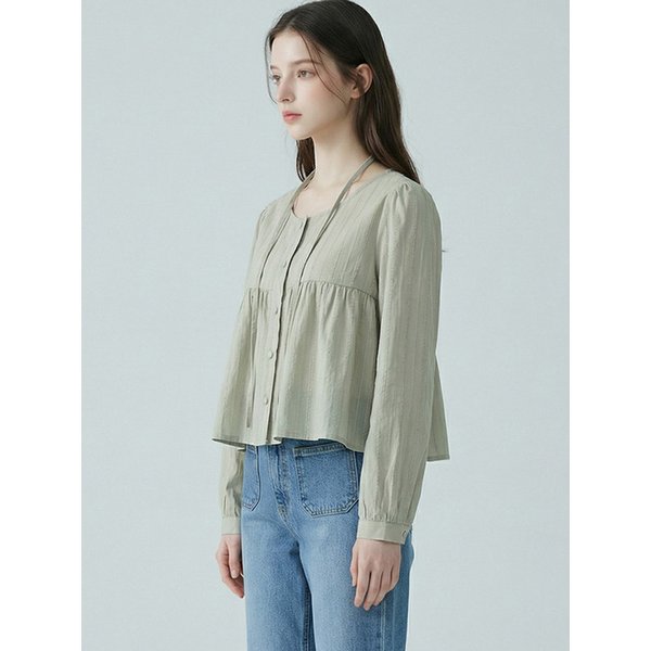 라운드셔링블라우스끈세트 BOSCBL523B