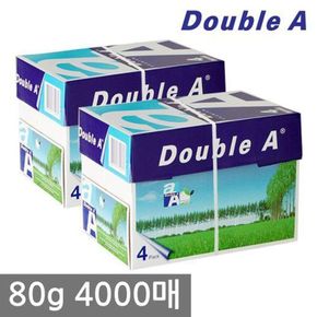 더블에이 A4 복사용지(A4용지) 80g 2000매 2BOX[26772144]