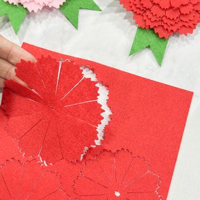 가정의달 카네이션 뱃지 만들기 DIY