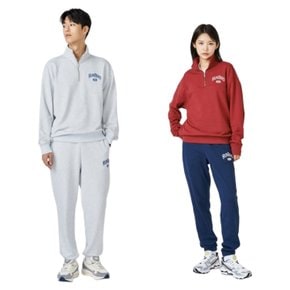 공용 런버드 반집업 맨투맨 면폴리 혼방 32YC355003 32YC355066 2C RUNBIRD HALF ZIP MTM