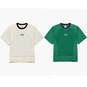 르꼬끄골프 25년 S/S     여성 하이브리드 라운드넥 티셔츠  GQ322LRS71