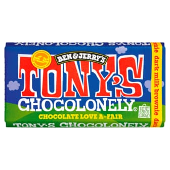  토니스 Tonys 초코론리 다크 밀크 브라우니 초콜릿 바 180g