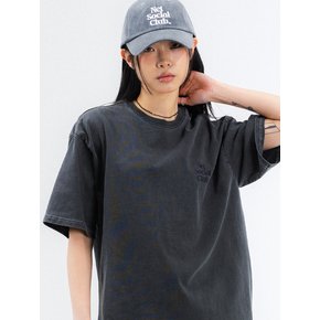 SMALL LOGO PIGMENT TEE (BLACK)