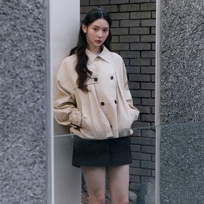 [26 S/S] 잇미샤 숏기장 볼륨 트렌치코트 ITQ3ZBY880