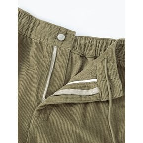 Washed corduroy pants (beige)