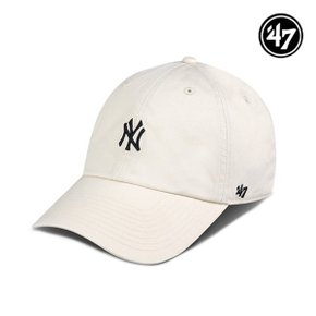 47브랜드 뉴욕 양키스 NY 스몰 로고 MLB 엠엘비 볼캡 야구 모자 본 B-...