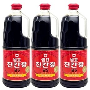 샘표 간장 진간장 금S 1.7L x 3개