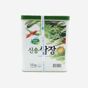 신송 쌈장 골드 말통 14kg (WB752A4)