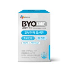 [CJ 바이오코어]피부면역 유산균 100억 60g(2g*30포)