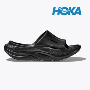 키즈 슬리퍼 오라 리커버리 슬라이드 3 블랙 샌들 여름신발