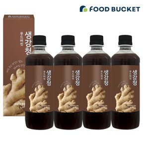 유기농원당 생강청 생강차 생강진액 600 g x 4박스