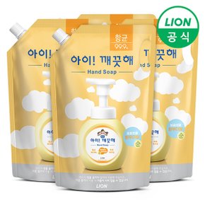 아이깨끗해 폼 핸드워시 대용량 1.8L 스파우트 순  4개_P336840107