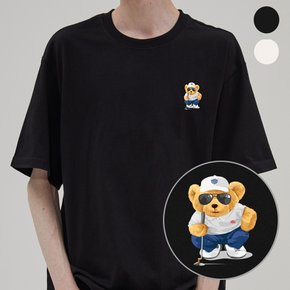 GOLF BEAR  오버핏 반팔 티셔츠 (VNDTS207) 2칼라