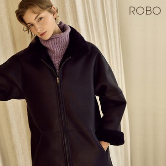 로보 스페인 라도마 리버시블 무스탕