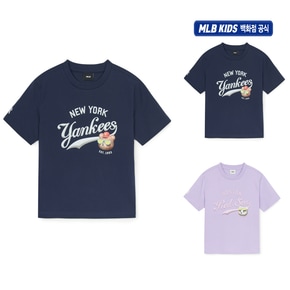 (백화점공식) 25SS 모노베어 썸머 레터링 티셔츠 (3color) 7ATSC0553