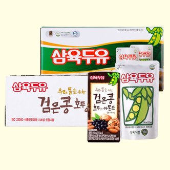 삼육두유 검은콩호두와아몬드 세트 78팩