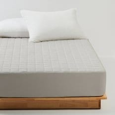 먼지 적은 진드기 방지 패드 일체형 매트리스 커버 SS 그레이 J60N904138781
