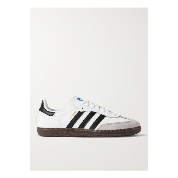 삼바 Og 가죽 스웨이드 스니커즈 화이트 1647597302441052