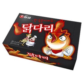 농심 닭다리핫숯불바베큐 66g x 20개 1BOX