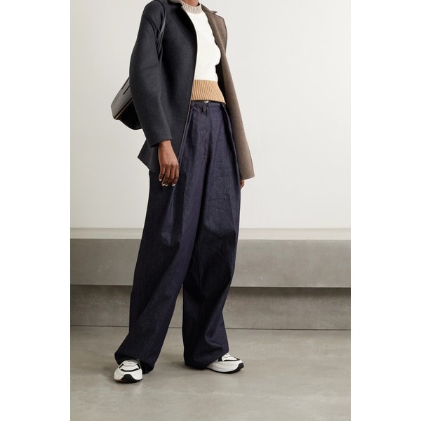 지미 리버서블 벨트 가죽 트리밍 캐시미어 혼방 재킷 차콜 560971904574309